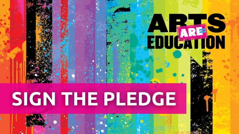 We've signed the Arts ARE Education pledge. Have you?
