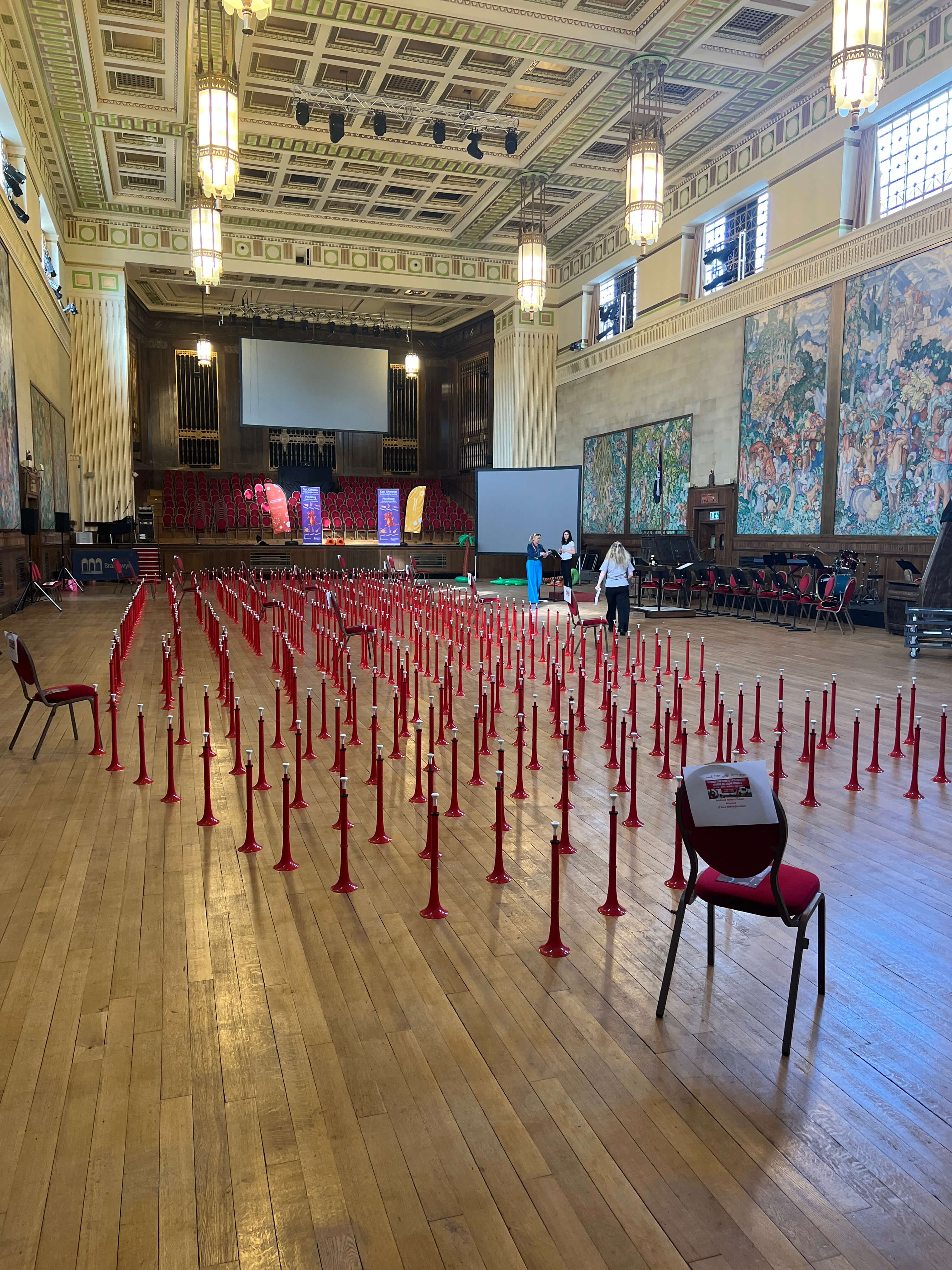 Swansea Music put an enormous amount of time and effort into organising the instruments and activities.