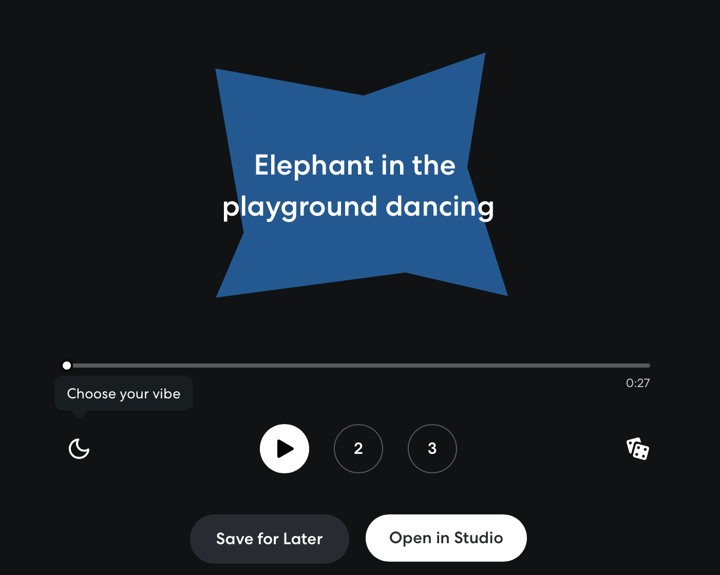 Example of a user writing the prompt