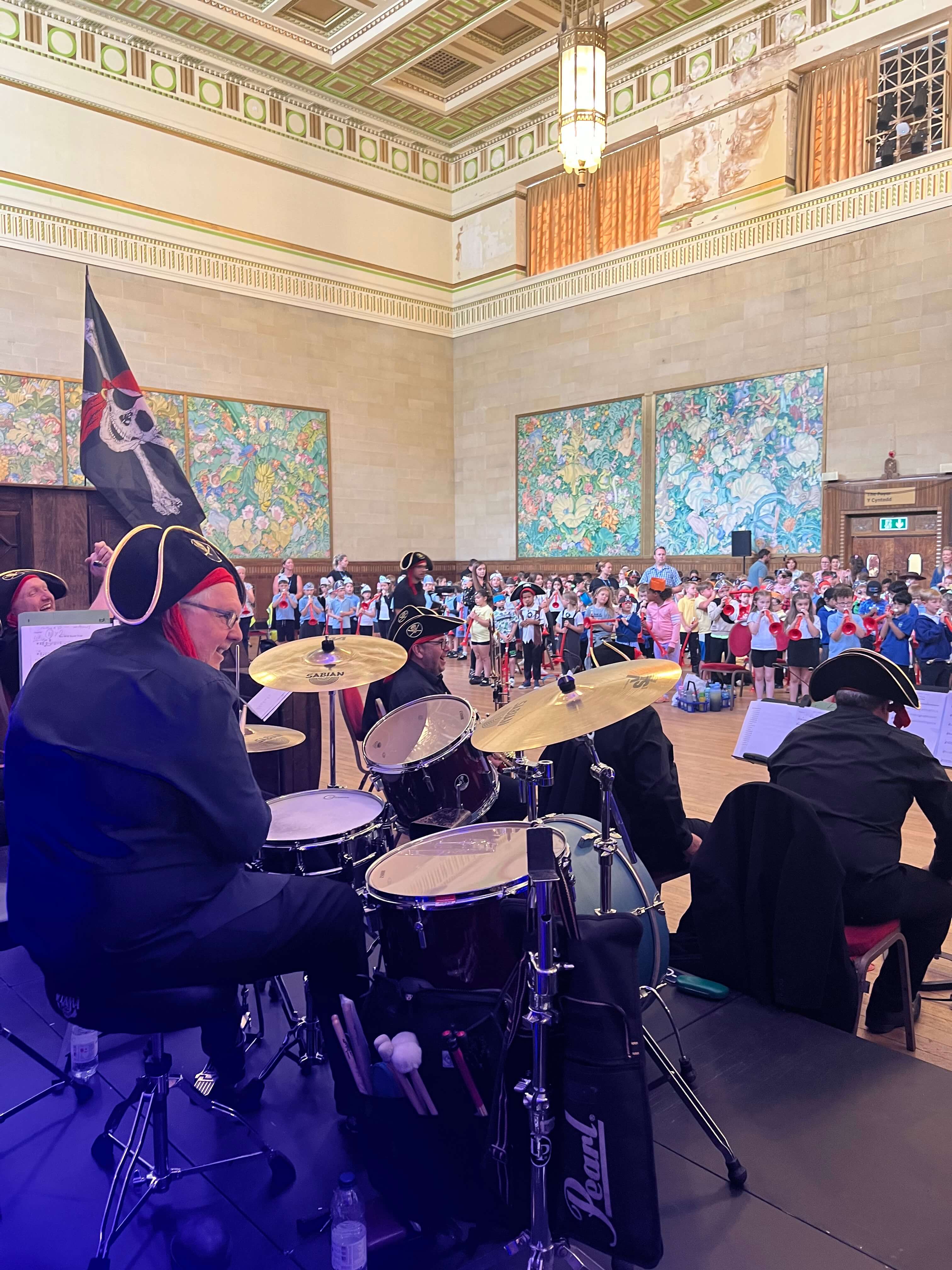Musicians from across South Wales got involved to give the children the performance of a lifetime!