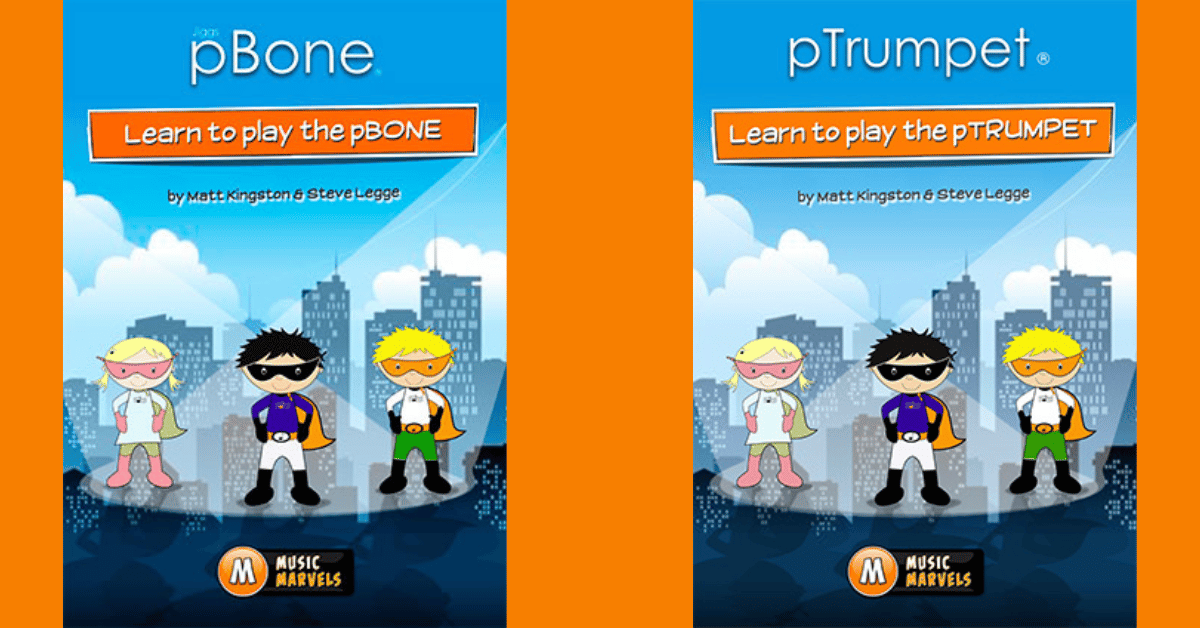 Music Marvels books for pBone and pTrumpet