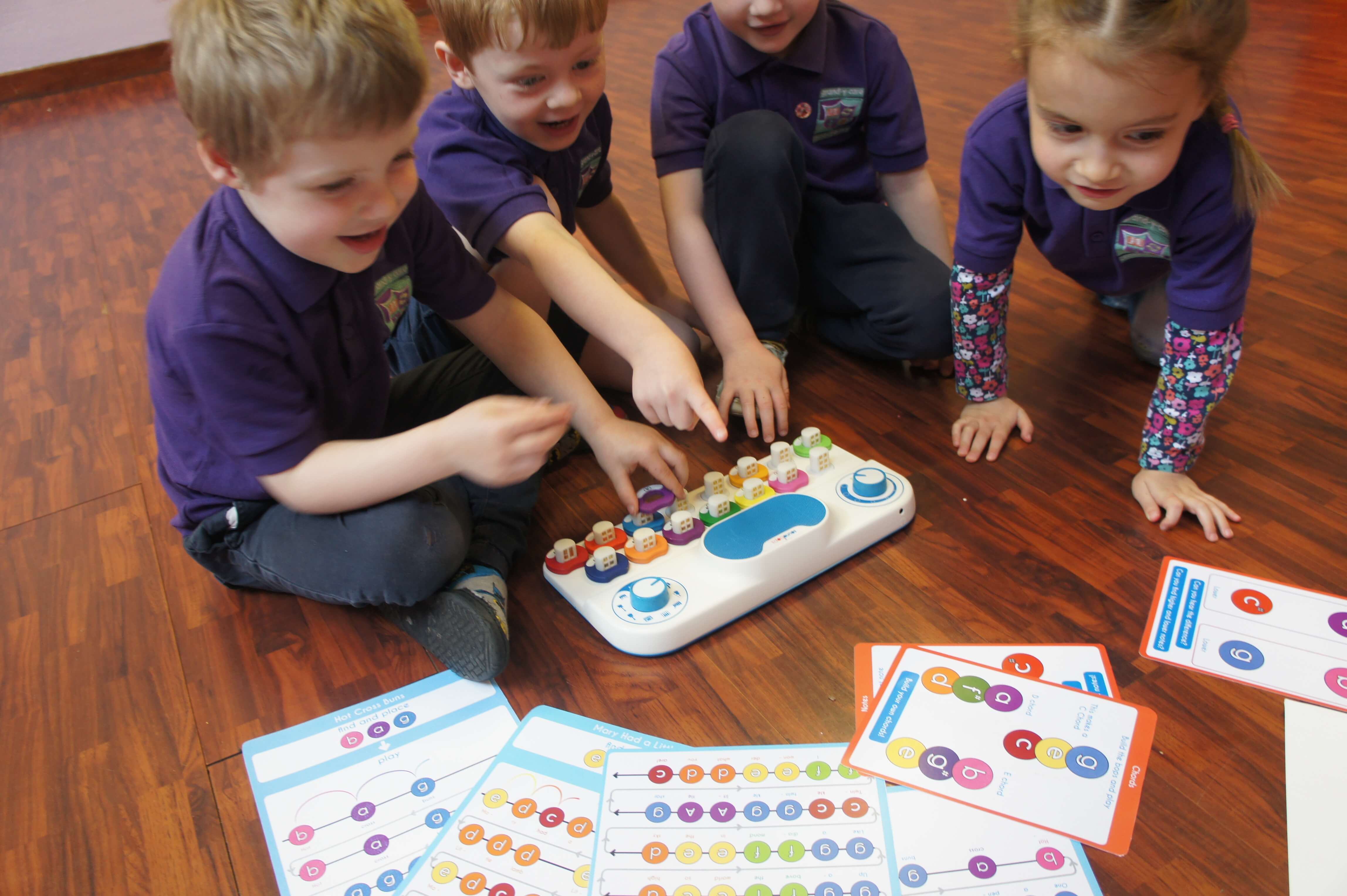 Children playing with Soundbops